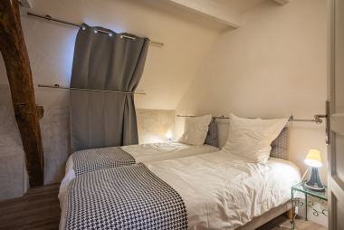 chambre lits jumeaux