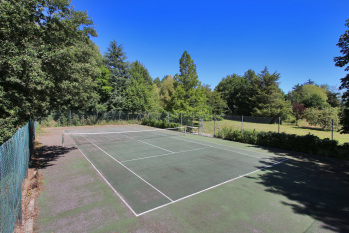Back Garden - Tennis court