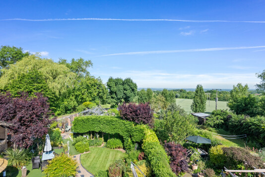 Garden view from the top floor