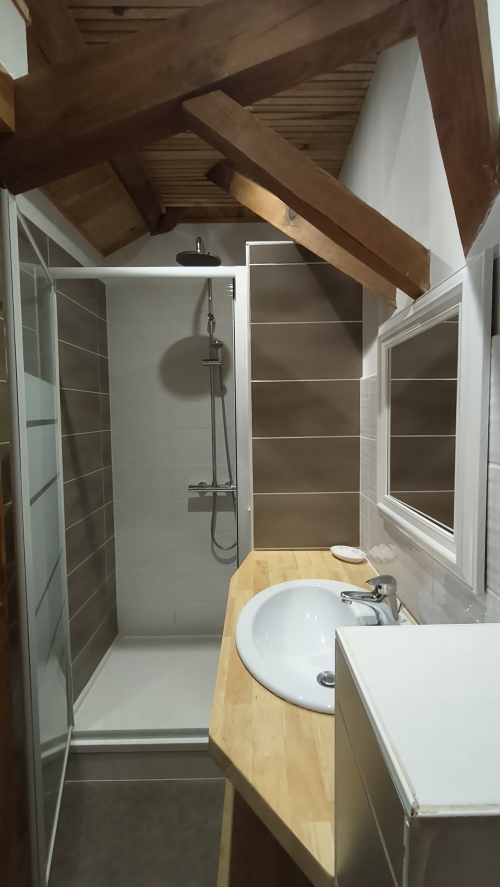 douche à l'italienne
