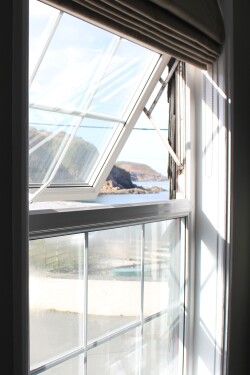 View from Porthoustock room window