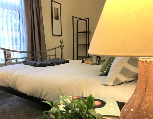 Bedroom 1 - King size bed with wardrobe