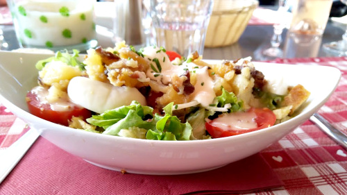 Notre salade vosgienne, la vraie