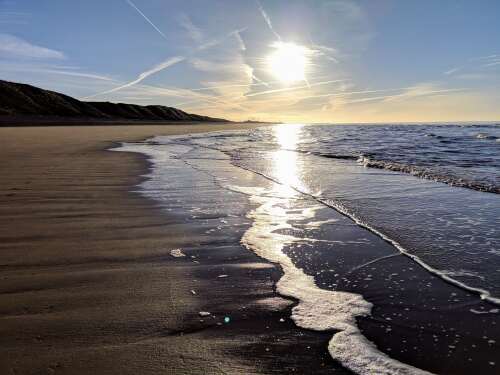 Beautiful Silecroft beach, only 4 min drive away from the Cottage