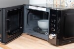 Brand new kitchen with utensils, new washing machine, fridge, microwave, oven, kettle, toaster, coffee, tea, sugar, milk