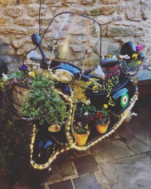 Vespa Planter