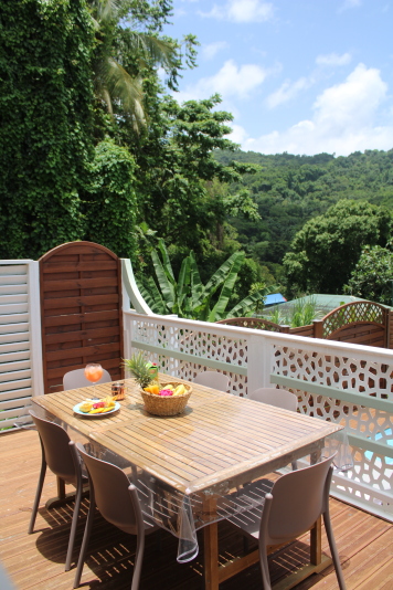 Terrasse et table a manger
