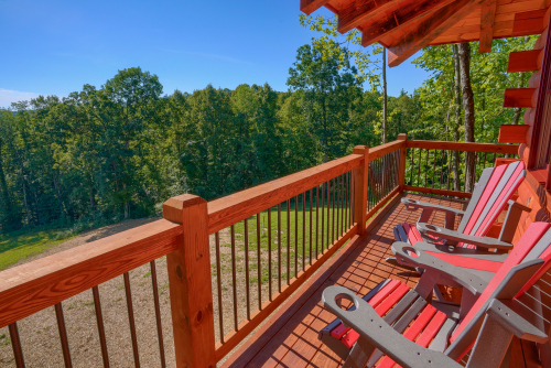 Adirondack Poly Chairs, East Upper Deck, Soaring Eagle Luxury Treehouse