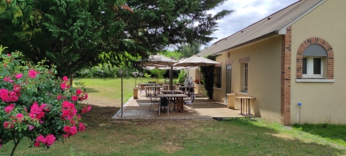 Terrasse salon le Charme