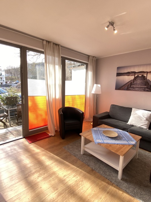 Ferienwohnung-Familie-barrierefreies Badezimmer-Terrasse