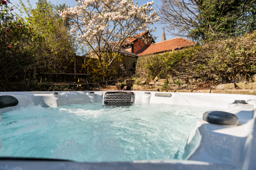 Hot Tub in the Garden (with the view of St. Mary's Church Spire)
