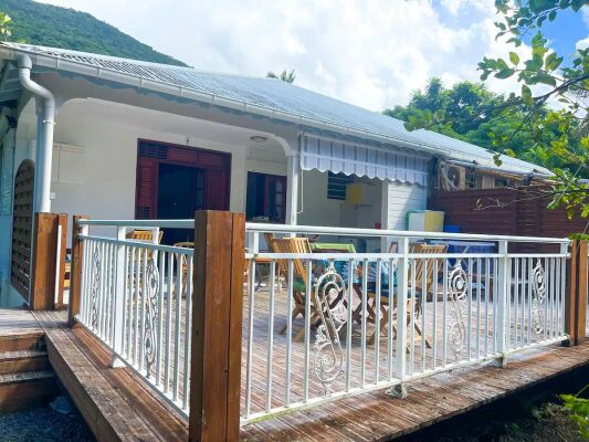 Grande terrasse - Cuisine extérieure