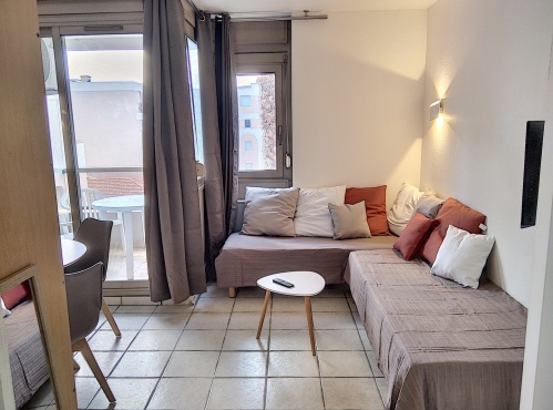 double couchage dans le salon