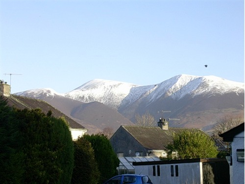 Skiddaw Viewed From Room 9