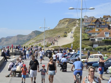 West Bay Esplanade Looking to West Cliff