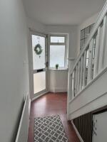 This photo represents the entrance of the house
