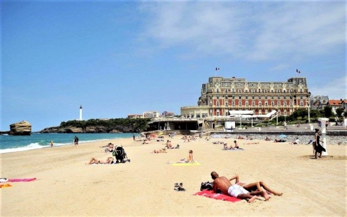 Biarritz: "La Grande Plage"