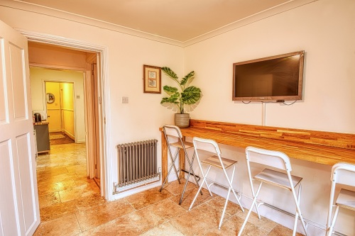 Family Room adjacent to Kitchen