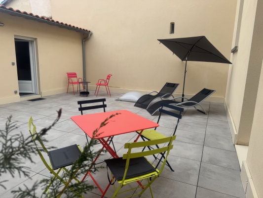spacieuse terrasse privative 