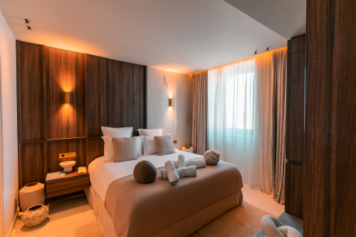 Chambre 1 avec douche et vue sur le Vieux Port