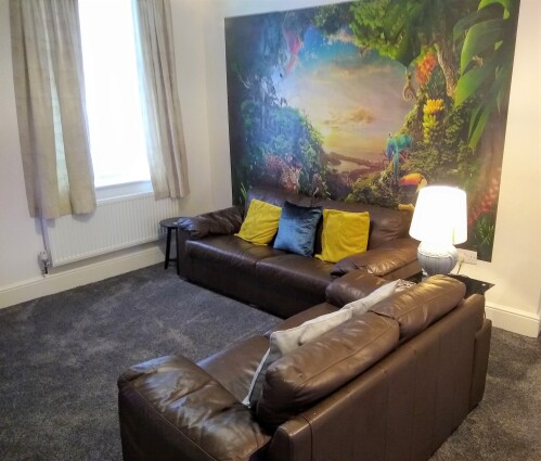 Living Room - Chill in comfort whilst streaming your favourite show
