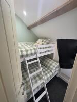 Cosy double and single bunk bed
