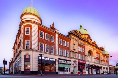 The iconic Opera House located in the heart of the town center