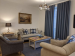 Living room and kitchen