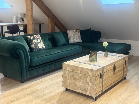 espace salon chaleureux