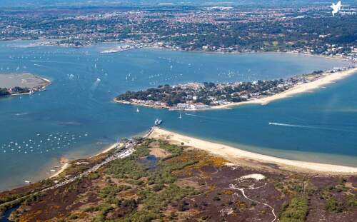 Shell Bay and Sandbanks is only 45 minutes from our home