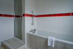 Bath and separate Shower Cubicle