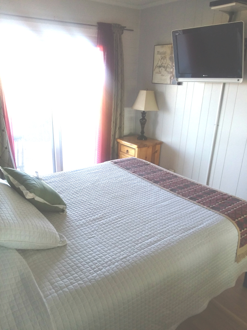 1 Bed Queen-Kitchenette-Mountain View