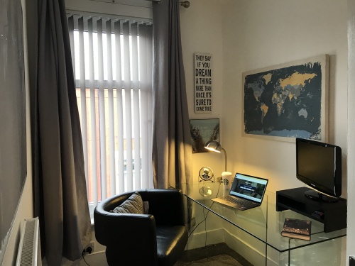Separate office / workspace / gaming room