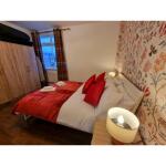 This photo represent the bedroom of the property. 