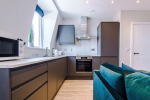 A fully equipped kitchen providing everything you need for a comfortable and convenient stay.