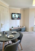 Living Room - Equipped with large Samsung TV and high speed WiFi, you'll have everything you need to remain connected