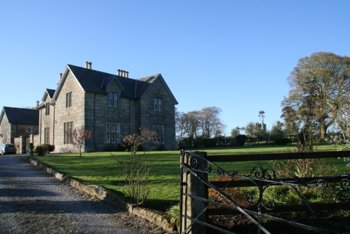 House from the driveway