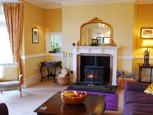 Guest Lounge at Dunkery Beacon Country House, Exmoor