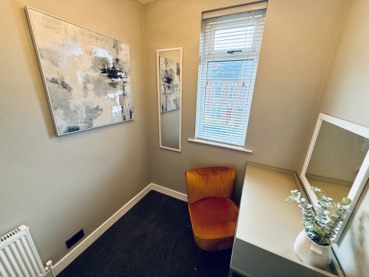 Separate dressing room