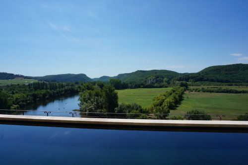 Vue de la piscine