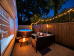 Outdoor rear patio