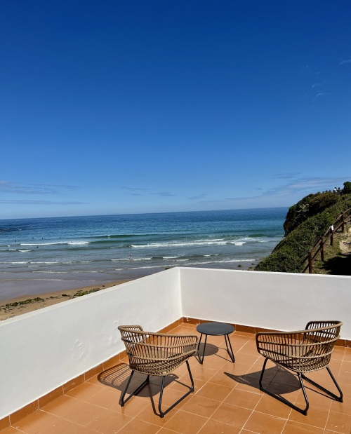 Habitacion doble con terraza y vistas al mar