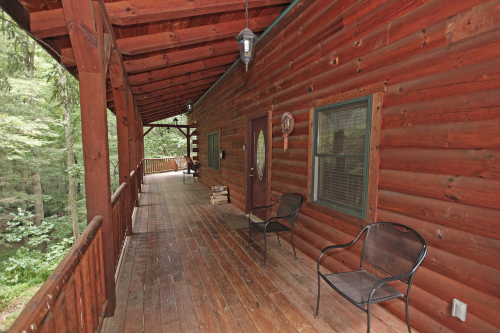 North Side of Wrap-Around Deck, with Chairs