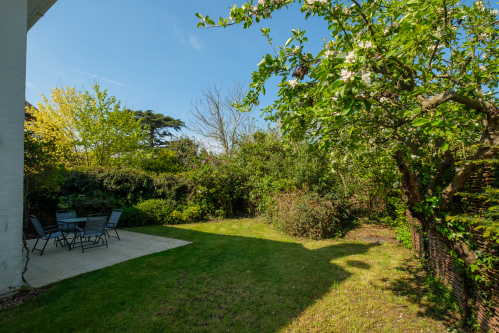 The private and secluded rear garden which is for the exclusive use of our guests.