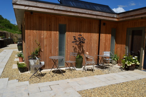 The outside seating area of Barn Owl