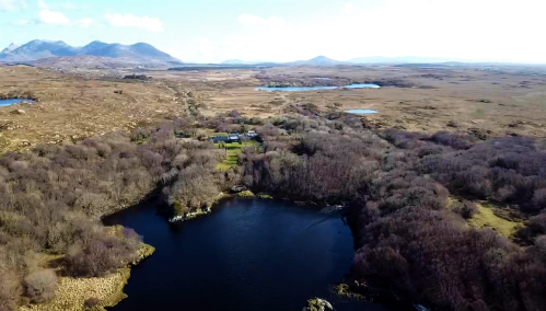 The Fernwood Estate with Connemara Greenway leading from house