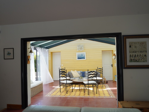 Véranda depuis le salon