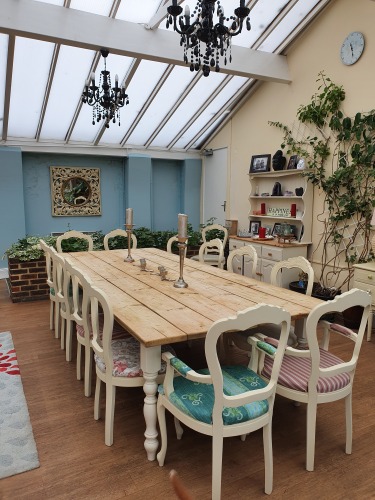 Relax and enjoy the ambience of the large conservatory which leads out onto the rear garden.