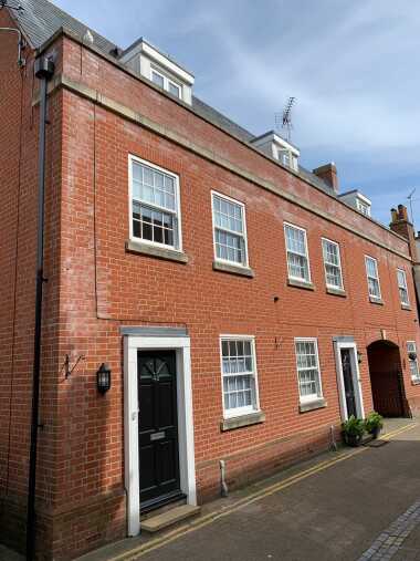 Front of house with entrance