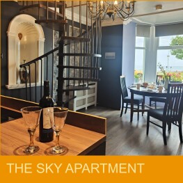 Entrada principal - The Sky Apartment